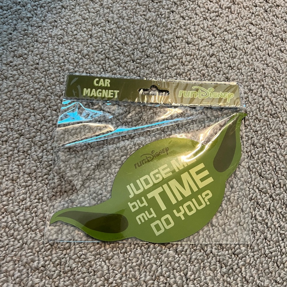 Star Wars Green Car Magnet